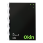 Okin Spiral Notebook A5 Softcover 200 pg ISNBSC003